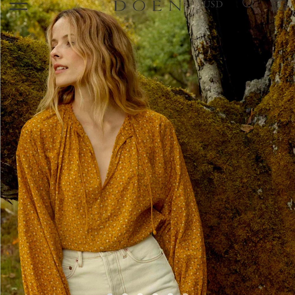 dôen Justine blouse size M